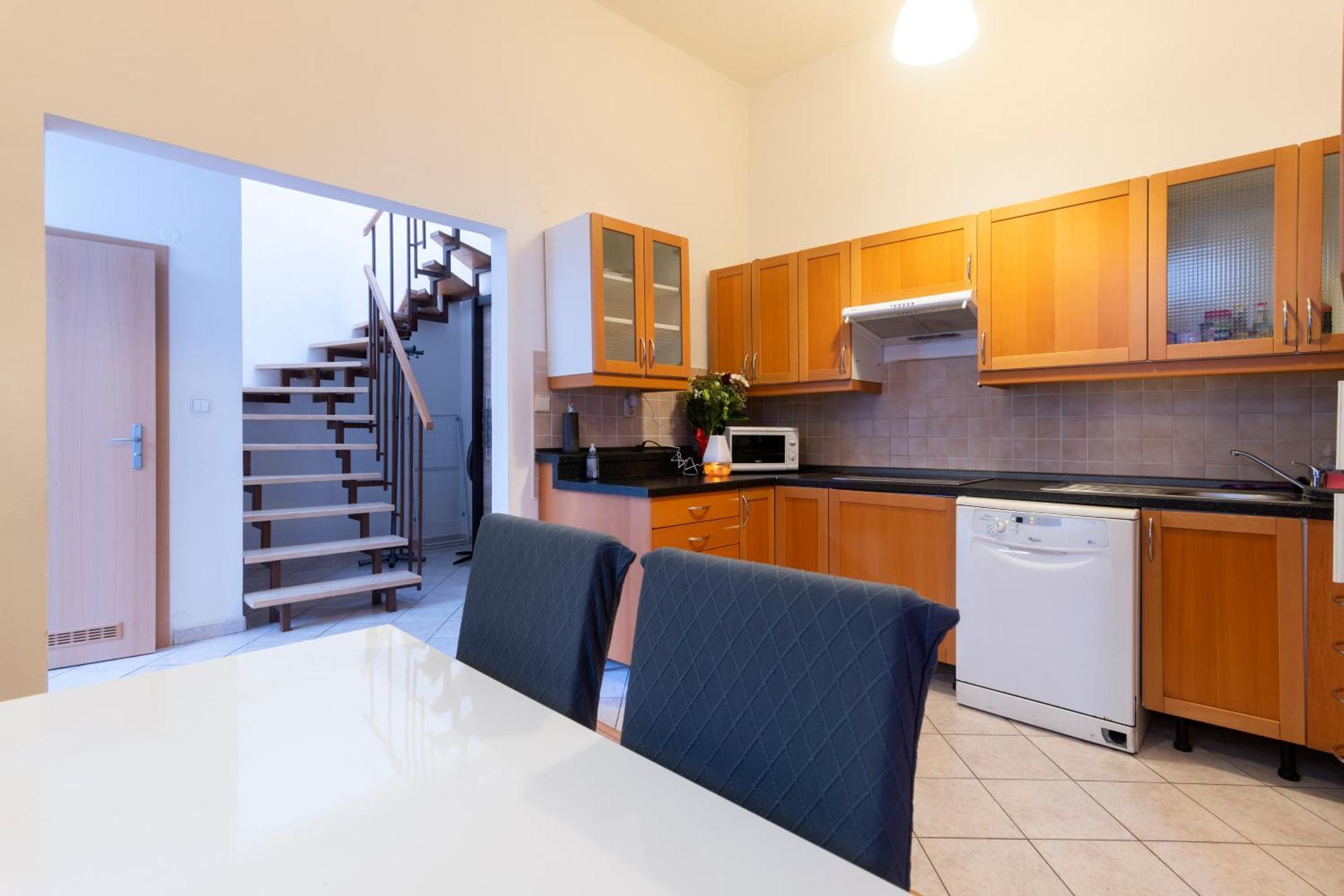 Apartment Stepanska Прага Экстерьер фото