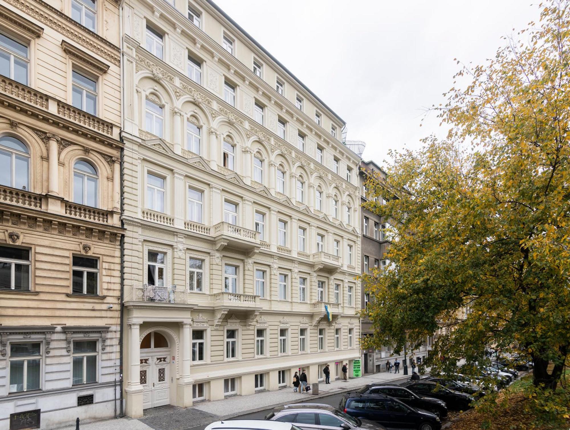 Apartment Stepanska Прага Экстерьер фото